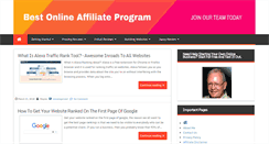 Desktop Screenshot of bestonlineaffiliateprogram.org