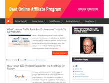 Tablet Screenshot of bestonlineaffiliateprogram.org